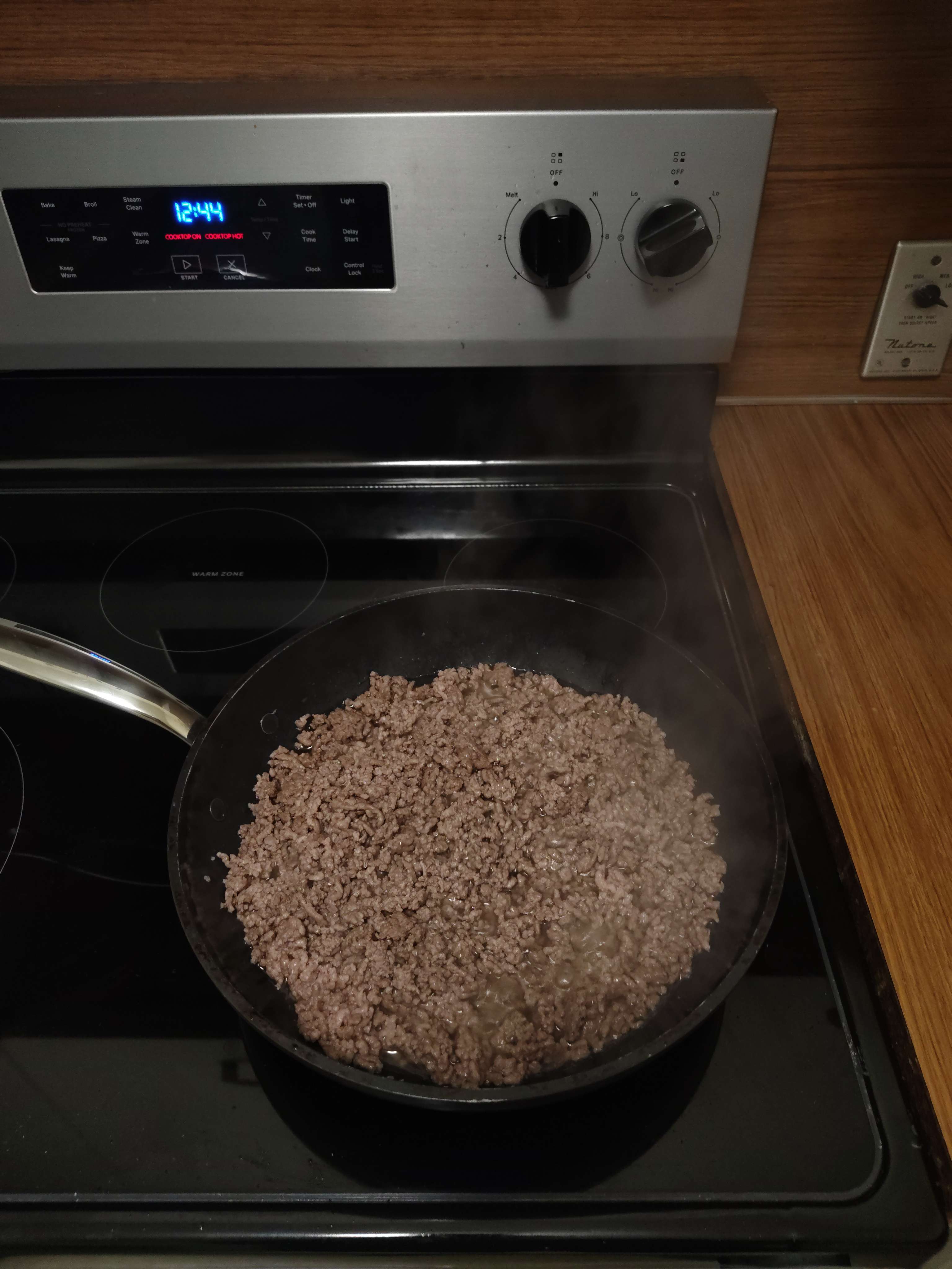 photo of cooked meat in pan